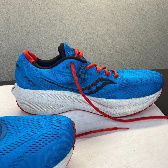 Saucony Triumph 20 Blue ‎ PWRRUN+ Women's Running shoes,Size 9,Athletic Shoes - Picture 10 of 15